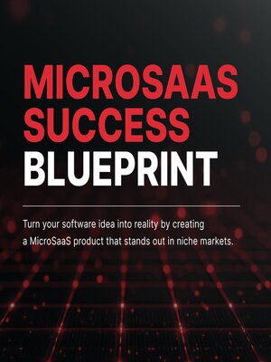 cover image of Micro SaaS Success Blueprint